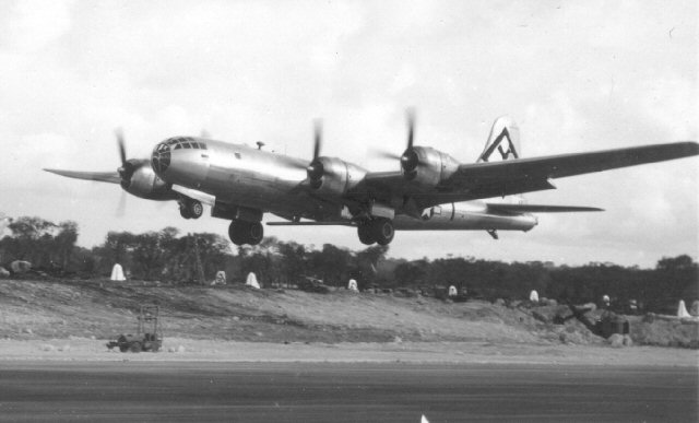 Aircraft of the 501st Bomb Group taking off from Northwest Field
