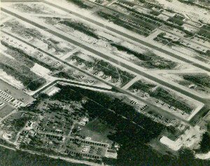 Northwest Field as it appeared during WWII